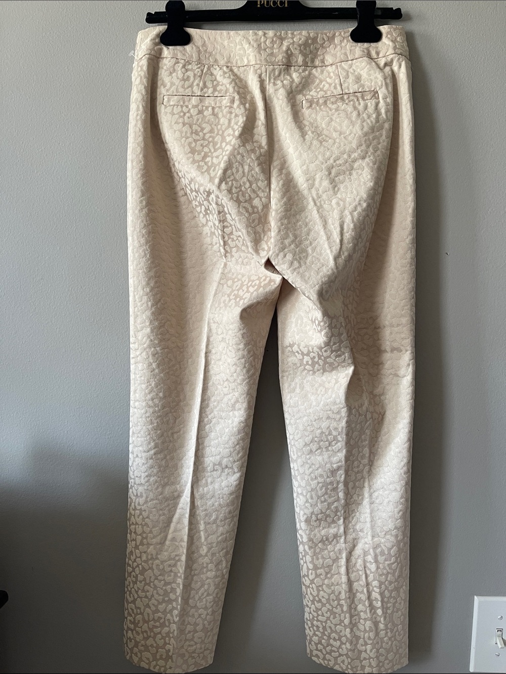 Ruby Rd. Cream Textured Straight-Leg Pants - Picture 4 of 8